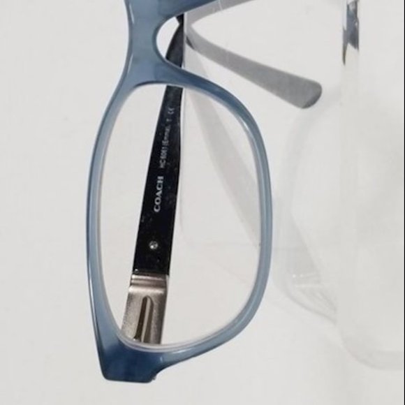 Coach Milky Blue & Black Emma Style Eyeglasses HC6 - Picture 7 of 7